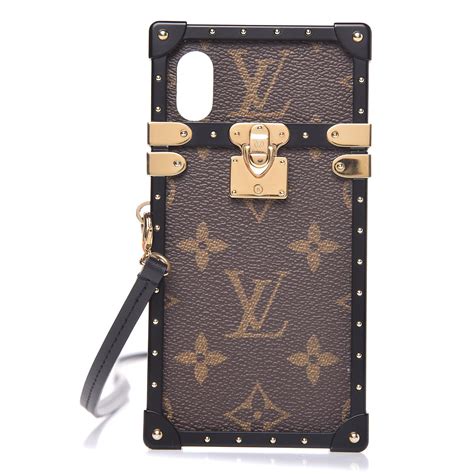 louis vuitton iphone x eye trunk replica|real louis vuitton.